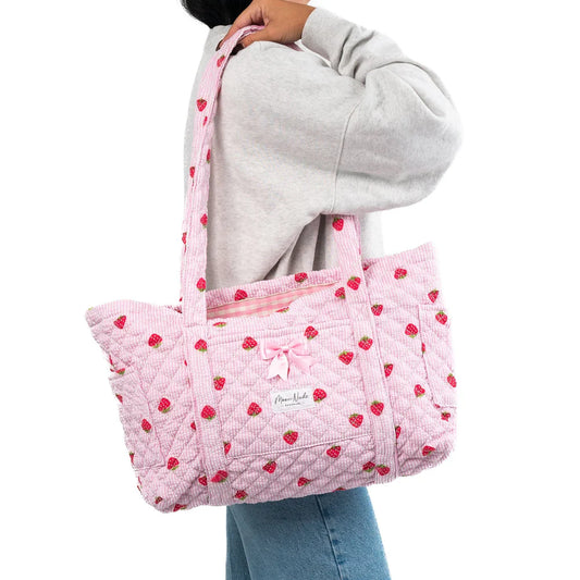 MOON NUDE - Strawberry Tote Bag