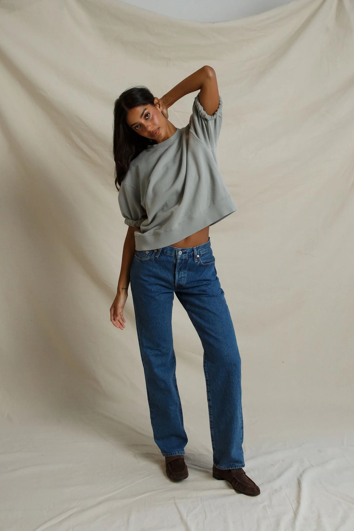 Rebecca Short Sleeve Sweatshirt