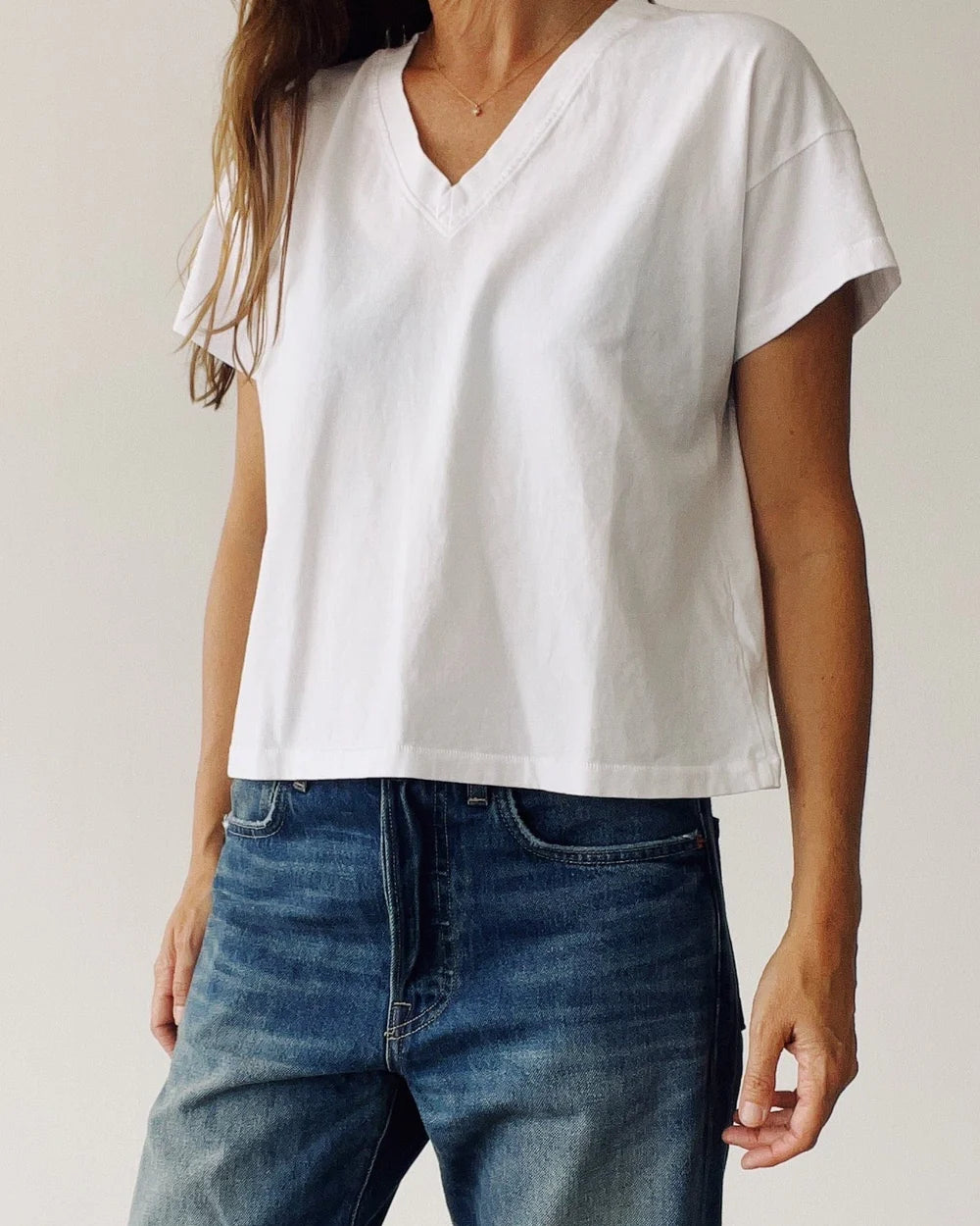 The Boxy V-Neck