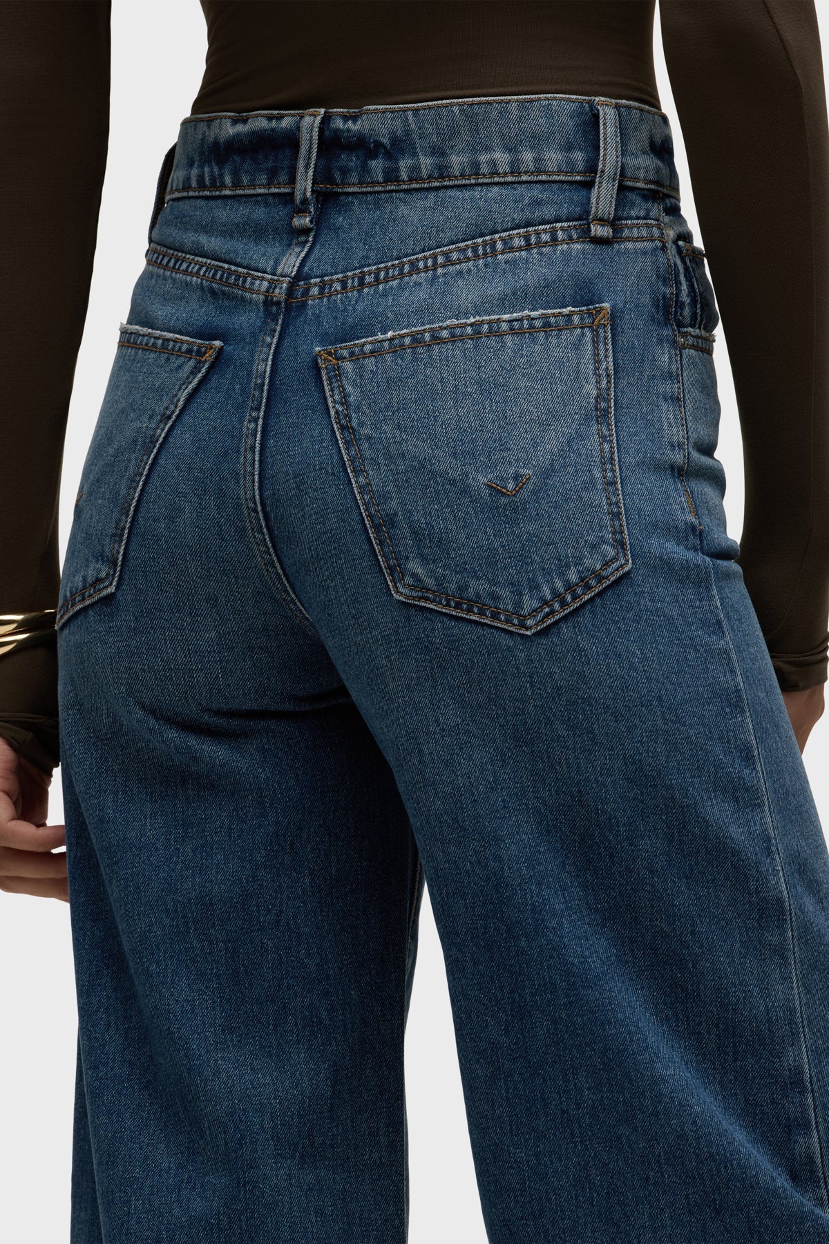 Aria Cuffed Barrel Jean