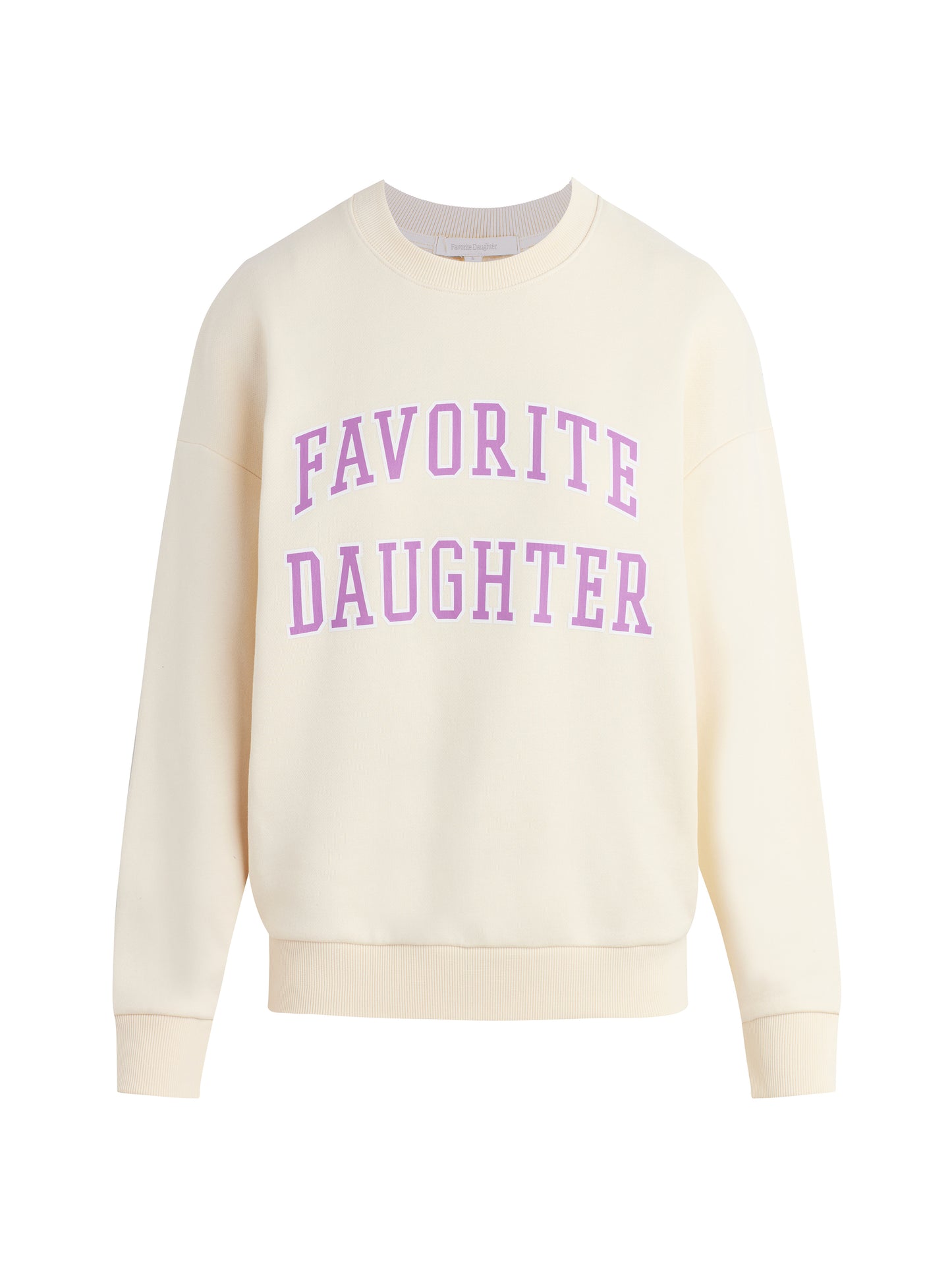 FAVORITE DAUGHTER - Gardenia Collegiate Sweatshirt