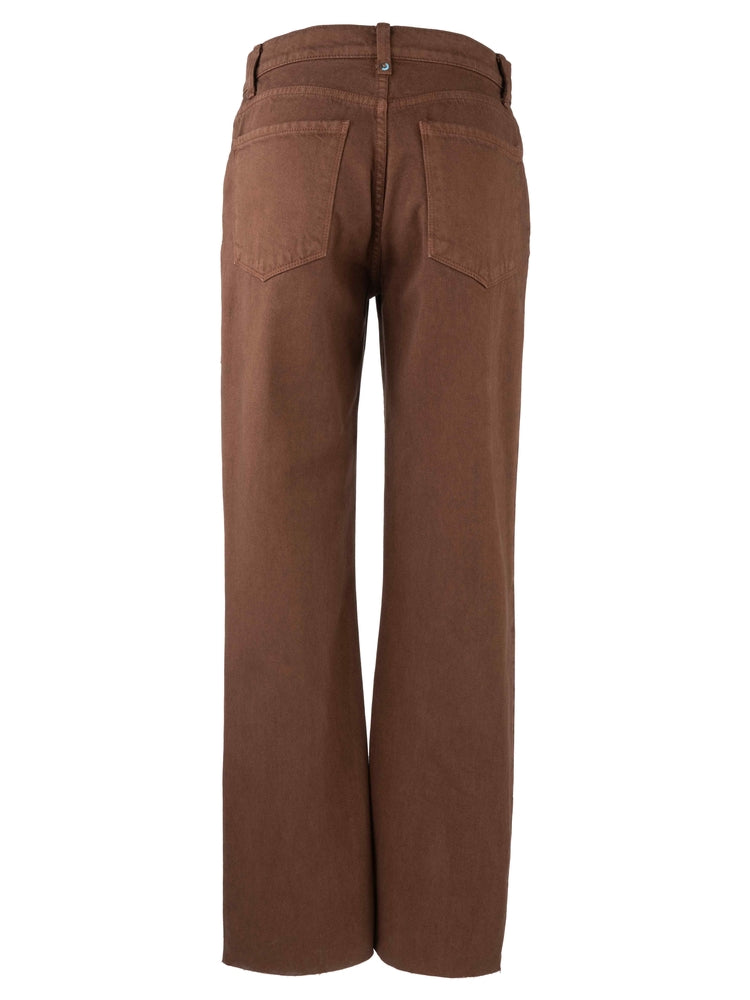EDYSON - Vincent Wide Straight Leg W/ Raw Hem Zip Fly