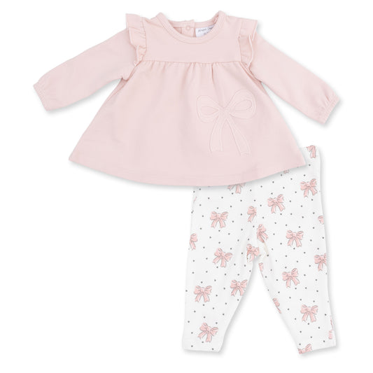 Ruffled Sweatshirt & Legging Set
