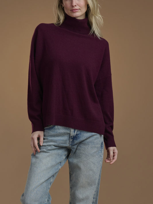 Tori Cashmere Turtleneck