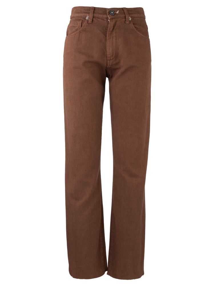 EDYSON - Vincent Wide Straight Leg W/ Raw Hem Zip Fly