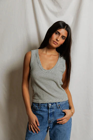 Vicky Stripe Tank