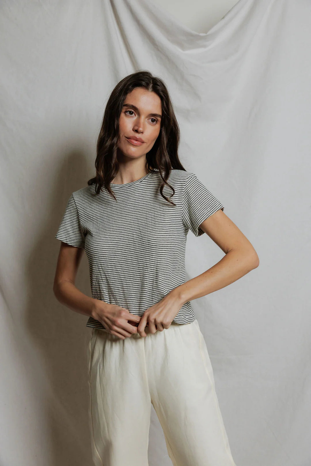 Vivian Stripe Tee